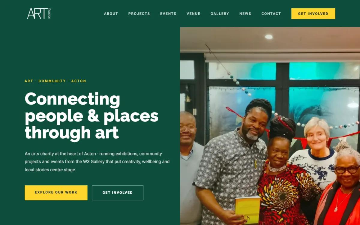 ARTification homepage