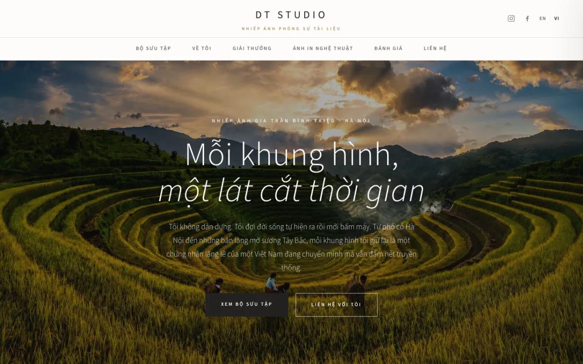 DT Studio homepage